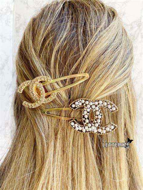 chanel hair clip replica uk|chanel hair clips.